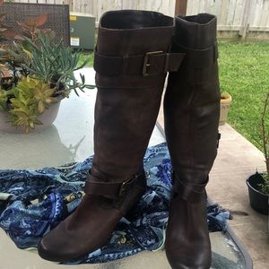 Boots Brown knee high